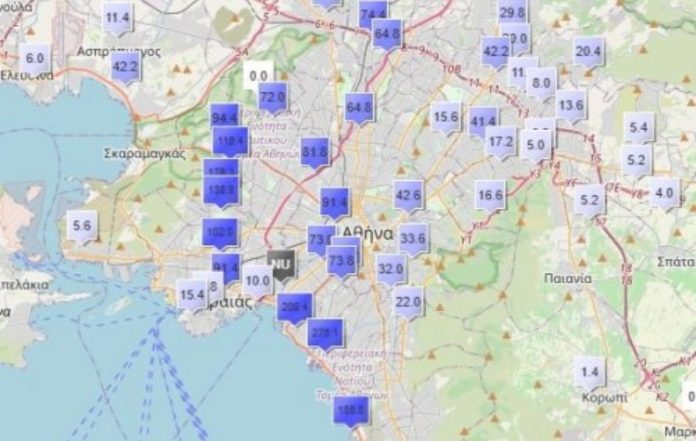 ΑΛΙΜΟΣ: ΚΑΤΑΓΡΑΦΗ ΖΗΜΙΩΝ ΑΠΟ ΤΑ ΕΝΤΟΝΑ ΚΑΙΡΙΚΑ ΦΑΙΝΟΜΕΝΑ ΣΤΗΝ ΠΕΡΙΦΕΡΕΙΑ ΑΤΤΙΚΗΣ