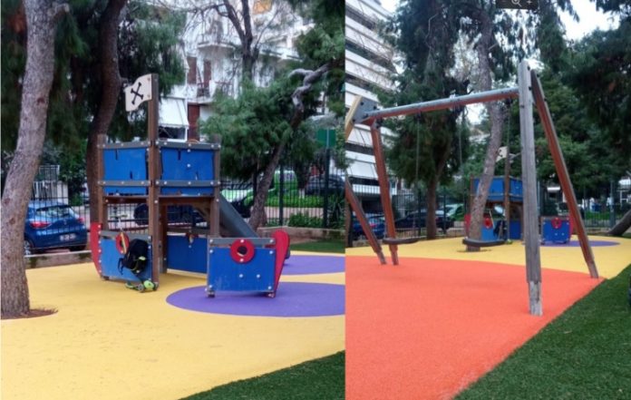 Νέα Σμύρνη: Παρεμβάσεις στην παιδική χαρά Ταταούλων 