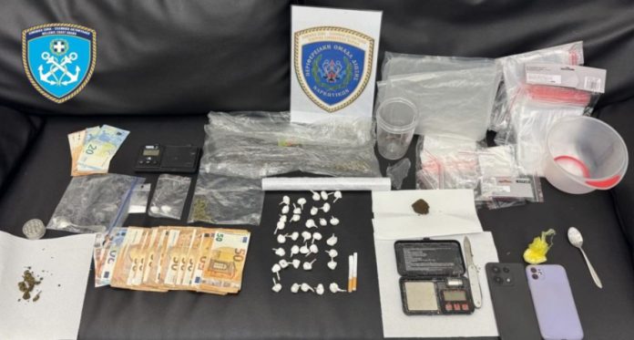 «Χτύπημα» του Κεντρικού Λιμεναρχείου Πειραιά σε κύκλωμα διακίνησης ναρκωτικών σε Ραφήνα και Ηλιούπολη (Πηγή: Λιμενικό Σώμα)