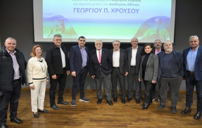 Eπίτιμος δημότης Ελληνικού–Αργυρούπολης ο καθηγητής ιατρικής Γεώργιος Π. Χρούσος