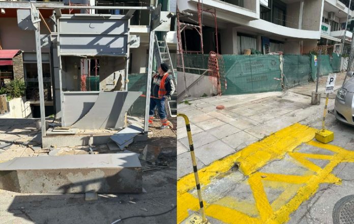 Απομάκρυνση περιπτέρου από Ιλισια