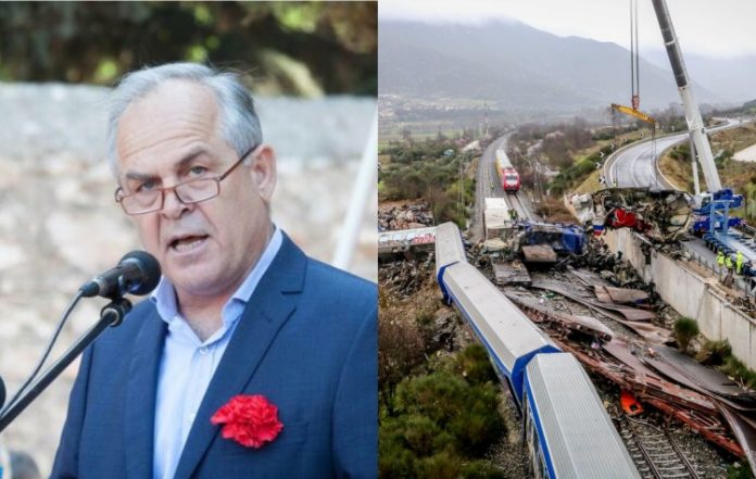 Αποκαλυπτήρια του μνημείου Τεμπών στην Καισαριανή