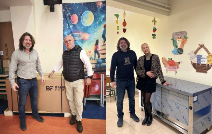 Παράδοση θερμοερμαρίων στα δημοτικά σχολεία του Δήμου Ζωγράφου