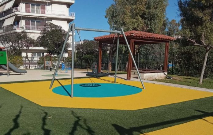 Ανανεωμένη και ασφαλέστερη η Παιδική Χαρά Ελλησπόντου